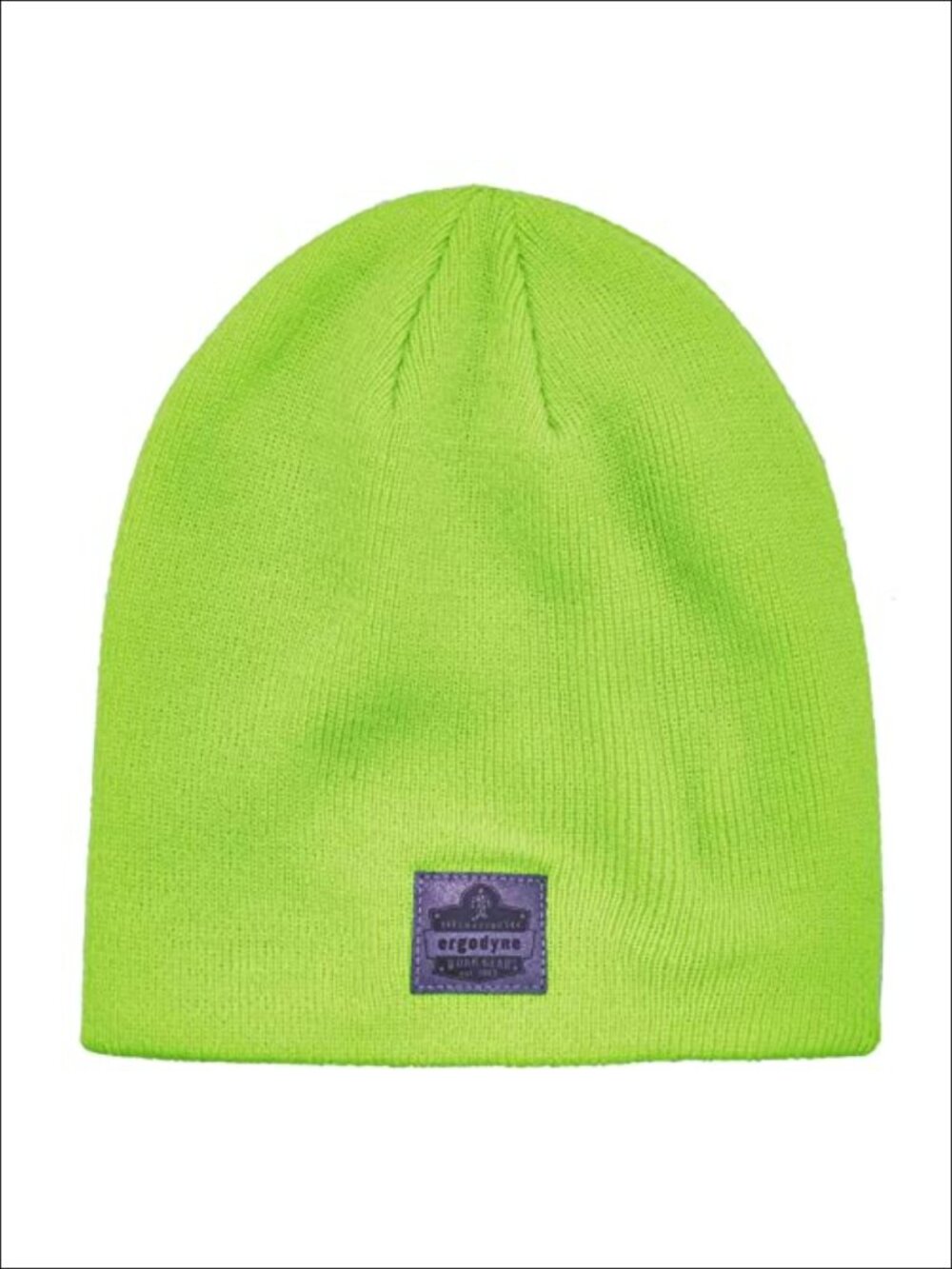 Ribbed Knit Beanie Stretchable Acrylic Winter Hat Lightweight Outdoor